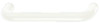 96mm CTC Hewi Polyamide Handle - White