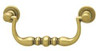 96mm CTC Rustico Handle - Antique Brass