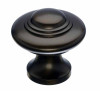 1-1/4" Dia. Ascot Knob - Oil-rubbed Bronze