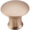 1-1/4" Dia. Lund Knob - Brushed Bronze