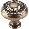 1-1/8" Dia. Ribbon Knob - German Bronze