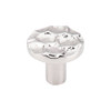 1-3/8" Dia. Cobblestone Round Knob Medium - Polished Nickel