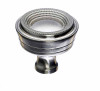 1-5/16" Dia. Bead Knob - Brushed Satin Nickel