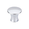 1-5/16" Dia. Oculus Round Knob Large - Polished Chrome