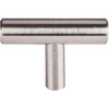 2" Hopewell T-Handle - Brushed Satin Nickel