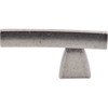 2-1/2" Arched Knob - Pewter Antique
