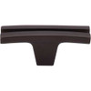 2-5/8" Sanctuary Flared Knob - Oil-rubbed Bronze