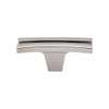 2-5/8" Sanctuary Flared Knob - Polished Nickel