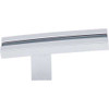 2-5/8" Sanctuary Inset Rail Knob - Polished Chrome