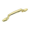 3" CTC Transitional Village Trunk Pull - Brass