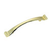 3" CTC Village Footed Cabinet Pull - Brass