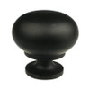 1-1/4" Dia. Classic Expression Round Mushroom Knob - Matte Black