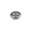 38mm Dia. Ornate Decorative Village Knob - Brushed Nickel