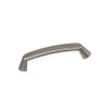 96mm CTC Contemporary Angled Pull - Brushed Nickel