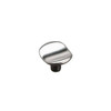 40mm Indent Knob - Brushed Nickel