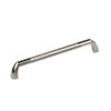 160mm CTC Modern Flat Top Arch Pull - Chrome with Brushed Nickel