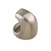 25mm Modern Indented Finger Knob - Brushed Nickel