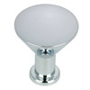 22mm Dia. Urban Collection Flat Round Cone Knob - Polished Chrome