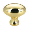 30mm Classic Expression Oval Egg Knob - Brass