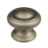 30mm Dia. Classic Urban Expression Ringed Round Knob - Matte Nickel