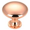 30mm Dia. Urban Collection Flat Top Round Knob - Copper