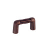 35mm CTC Village Expression Collection Ridged Hurdle Pull - Antique Copper