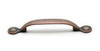 96mm CTC Rustic Village Expression Trunk Pull - Antique Copper