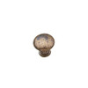 30mm Dia. Transitional Village Collection Round Knob - Oxidized brass