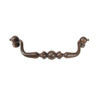 120mm CTC Forged Antique Style Drop Pull - Rust