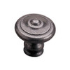 35mm Dia. Forged Iron Antique Style Round Knob - Natural Iron