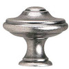 25mm Dia. Classic Provencale Inspiration Collection Round Knob - Oxidized Brass
