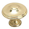 35mm Dia. Classic Provencale Inspiration Collection Round Knob - Brass