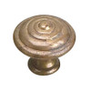 30mm Dia. Transitional Provencale Inspiration Collection Round Knob - Oxidized brass