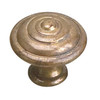 30mm Dia. Transitional Provencale Inspiration Collection Round Knob - Oxidized brass