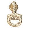 24mm Empire Style Solid Brass Ring Pull - Brass