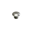 30mm Dia. Inspiration Art Deco Etched Round Knob - Faux Iron