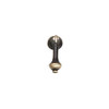 2" Classic Inspiration Brass Pendant Drop Pull - Satin Bronze
