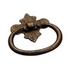 32mm CTC Classic Inspiration Art Deco Style Rustic Ring Pull - Spotted Bronze