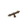 93mm Country Style Twist T-Bar Knob - Oil Rubbed Bronze