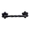 81mm CTC Antique Rustic Country Style Collection Twist Pull - Anthracite
