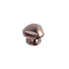 28mm Country Style Indented Knob - Brushed Nickel