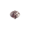 32mm Dia. Country Style Woven Round Knob - Brushed Nickel
