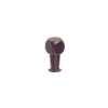 10mm Country Style Collection Stamp Knob - Wrought Iron