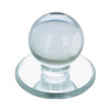 1-7/8" Dia. Transitional Self-Adhesive Round Knob - Clear