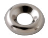 Cup Washer, steel, nickel plated, #8 countersink screw - Box of 1000