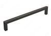 192mm CTC Contemporary Expression Rectangular Pull - Oil Rubbed Bronze