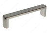 128mm CTC Transitional Flat Bench Pull - Brushed Nickel