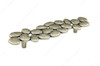 128mm CTC Art Deco Style Pebble Pull - Faux Iron