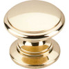 1-1/4" Dia. Ray Knob - Polished Brass