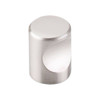 3/4" Dia. Indent Knob - Brushed Satin Nickel